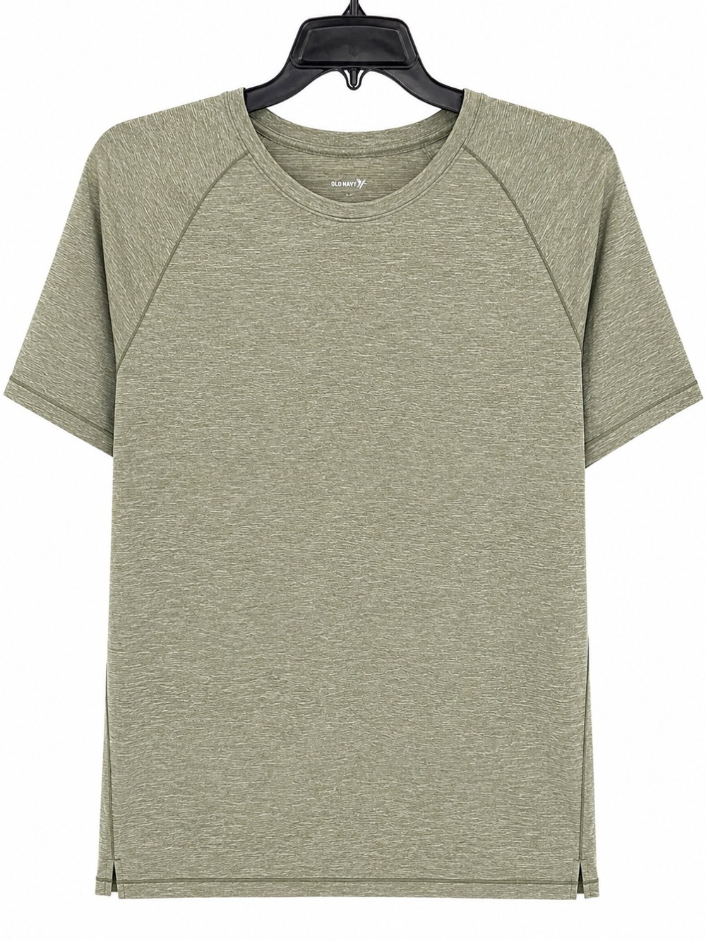 Old Navy Go-Dry Cool Olive Green Heathered Active Tee XXL Short Sleeve